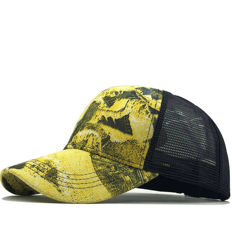 Camouflage Baseball Hat Duck Tongue