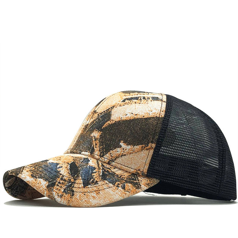 Camouflage Baseball Hat Duck Tongue