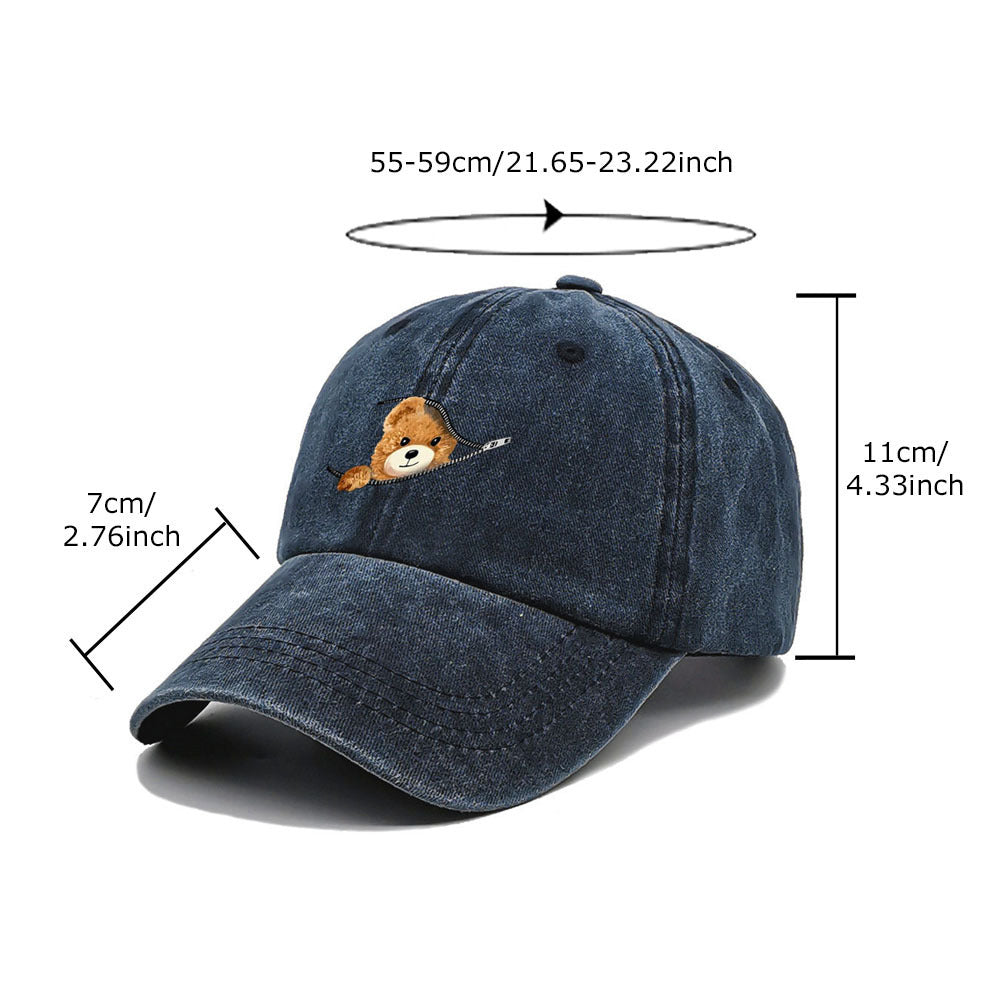 Cotton Retro Washed Fishing Hat