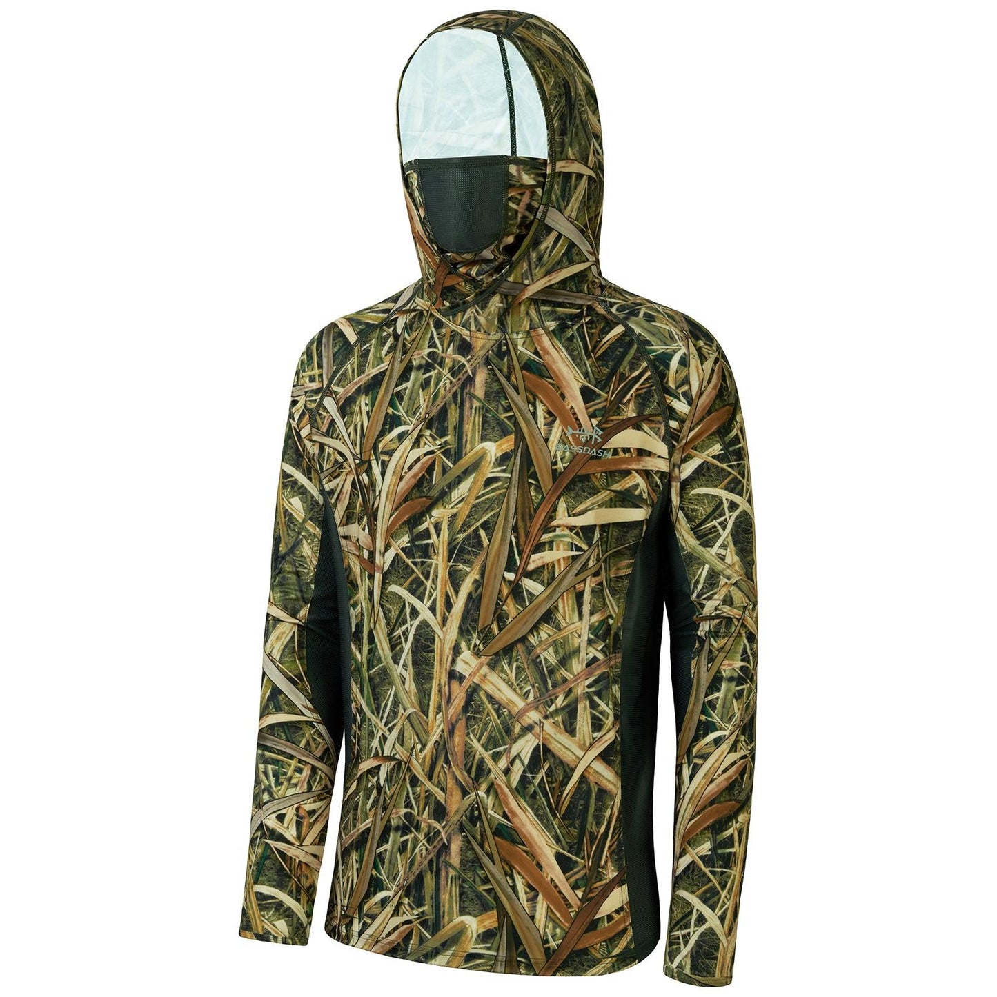 Men's UPF 50+ Long Sleeve Hunting Hoodie with Mask