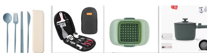 8pcs Camp Utensil Set