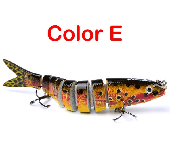 Artificial Multi Jointed Hard Bait - Pike/Bass