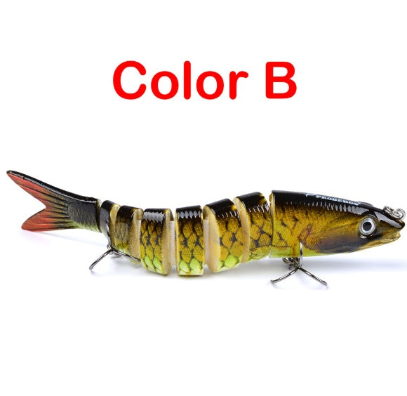 Artificial Multi Jointed Hard Bait - Pike/Bass
