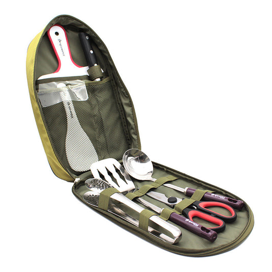 8pcs Camp Utensil Set