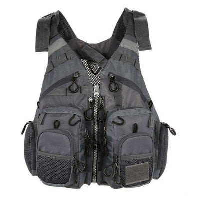 Outdoor Fishing Vest/Life Jacket Combo