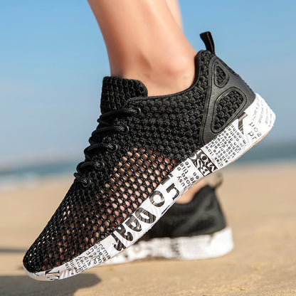 Breathable Hollow-Lace Men's Sneaker