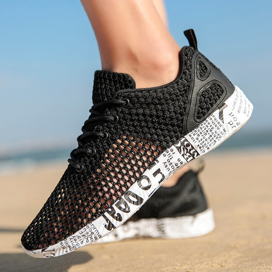 Breathable Hollow-Lace Men's Sneaker