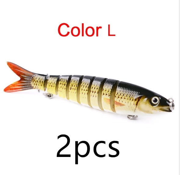 Artificial Multi Jointed Hard Bait - Pike/Bass