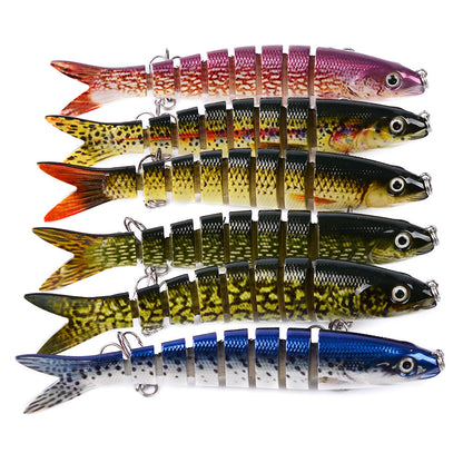 Artificial Multi Jointed Hard Bait - Pike/Bass