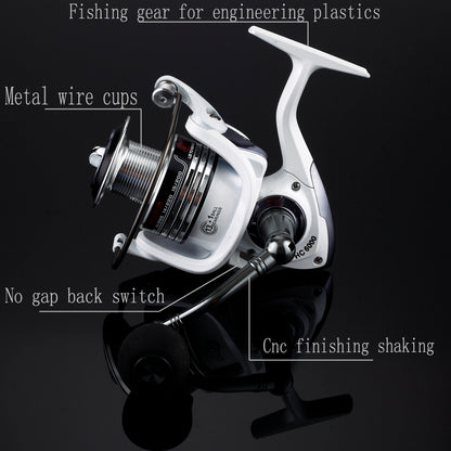 White HC Fishing Reel