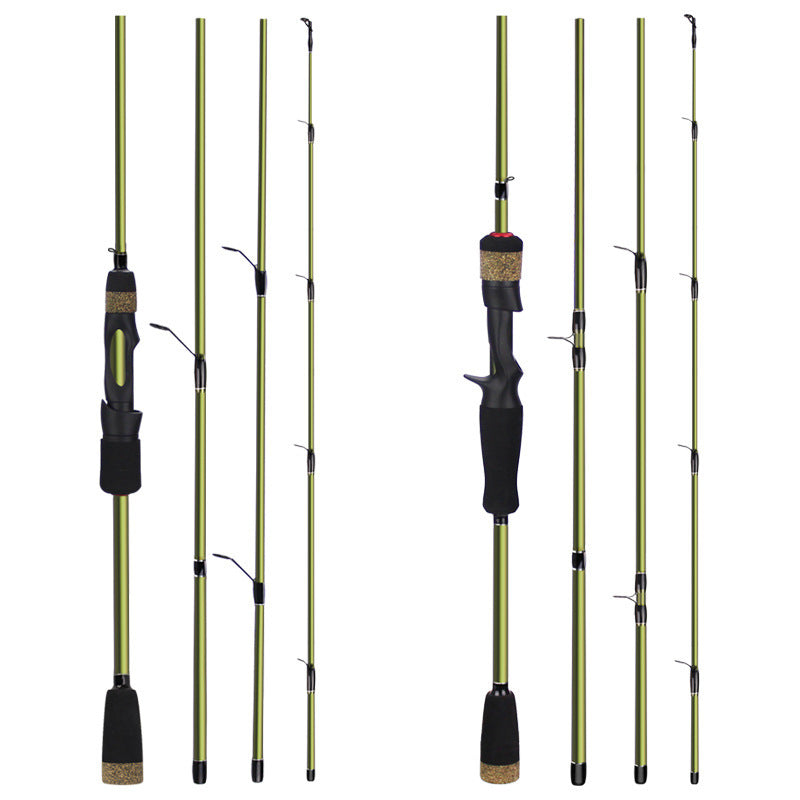4-pc Portable Fishing Rod