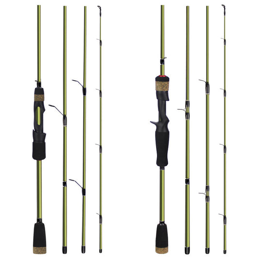 4-pc Portable Fishing Rod
