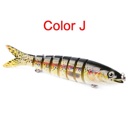 Artificial Multi Jointed Hard Bait - Pike/Bass