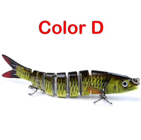 Artificial Multi Jointed Hard Bait - Pike/Bass