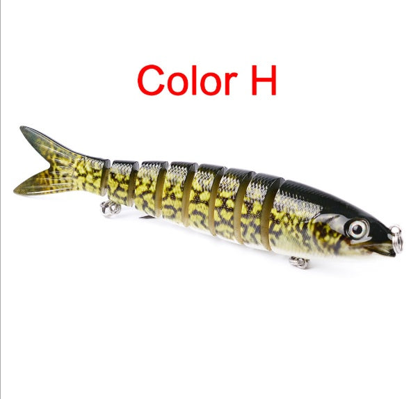 Artificial Multi Jointed Hard Bait - Pike/Bass