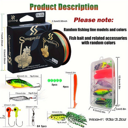 Sougayilang Baitcasting Fishing Combination 1.98m/6.5ft Portable Fishing Rod 12+1 Bb Casting Fishing Kit for Travel Saltwater Freshwater Fishing Kit