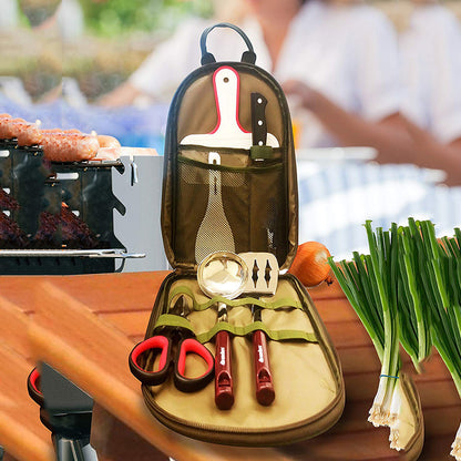 8pcs Camp Utensil Set