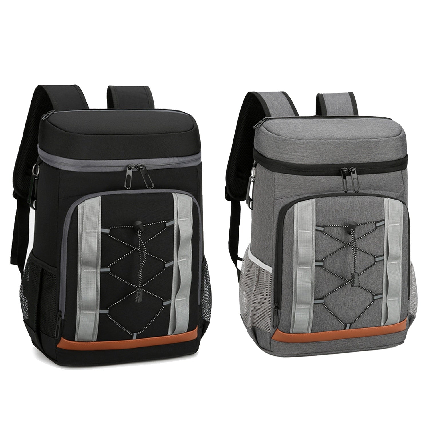1Pc Cooler Backpack-36 Can Leakproof & Insulated