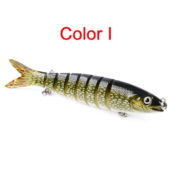 Artificial Multi Jointed Hard Bait - Pike/Bass