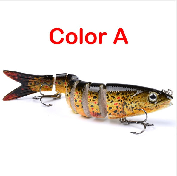 Artificial Multi Jointed Hard Bait - Pike/Bass