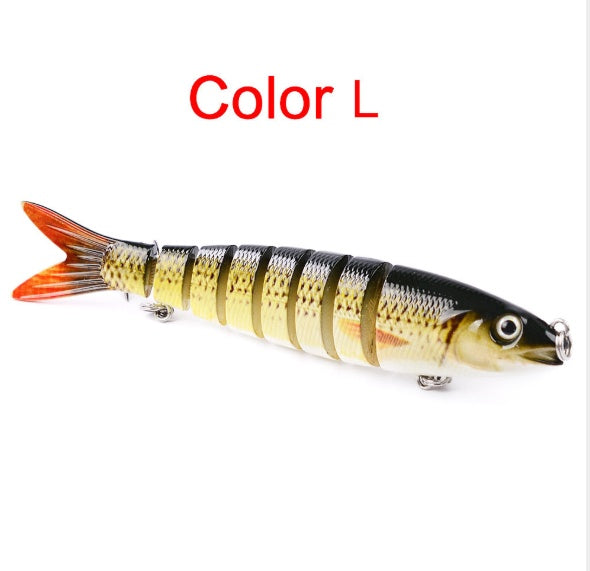 Artificial Multi Jointed Hard Bait - Pike/Bass