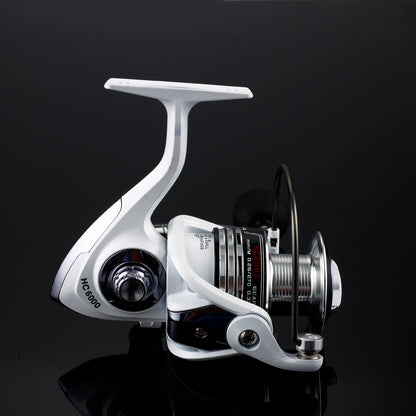 White HC Fishing Reel