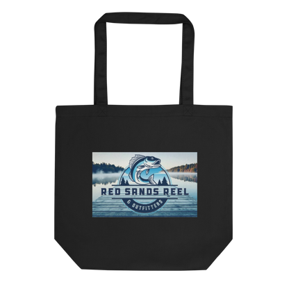 Red Sands Reels Eco Tote Bag | Econscious EC8000