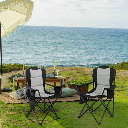Camping/Fishing Folding Chair w/ Cooler Bag