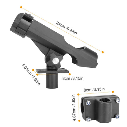1Pc Boat Fishing/Kayak Pole Rod Holder 360Degree