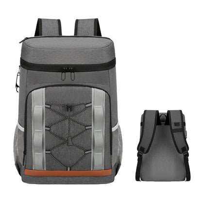 1Pc Cooler Backpack-36 Can Leakproof & Insulated