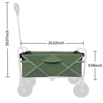 Collapsible Wagon Cart With Strapping System - 225lbs rating