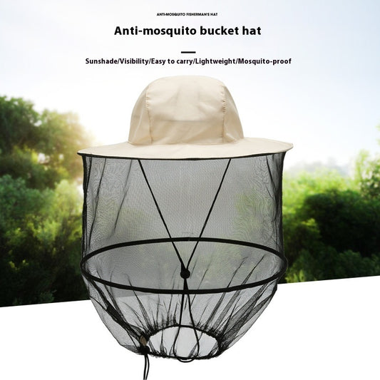 Anti Mosquito Bucket Hat Quick-dry