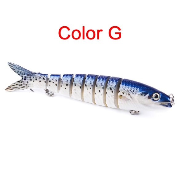Artificial Multi Jointed Hard Bait - Pike/Bass