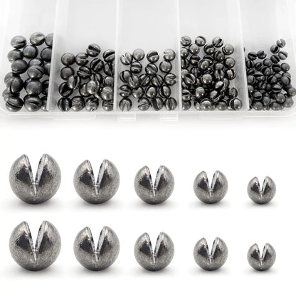 Splitshot fishing weightd 150pcs