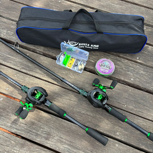 Ali Bait-Cast Combo Black/Green