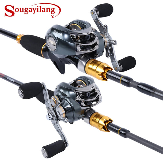 Sougayilang 4-section Bait-Cast Combo