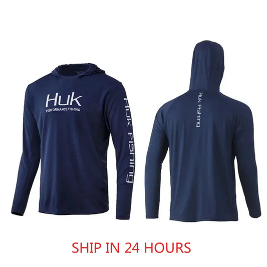Huk UPF50 Lightweight Fishing Hoodie