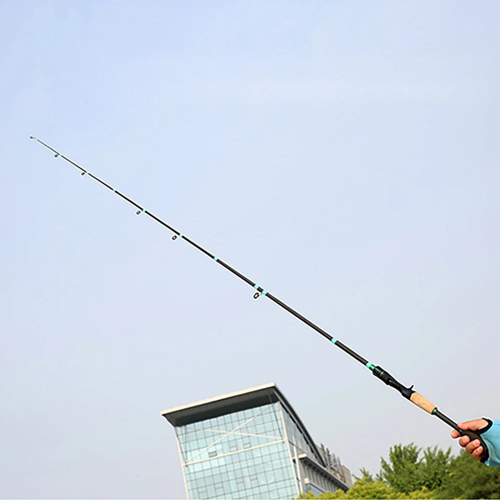 Micro Fish Lure Fishing Rods 1.8m 2.1m Carbon Spinning Baitcasting Travel Casting Rod Lure Weight 3.5g-14g ML Trout Pike Fishing