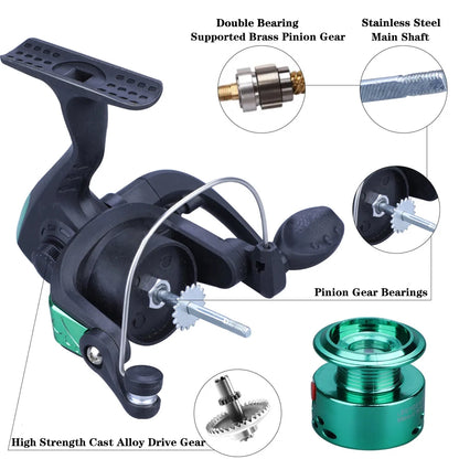 Telescopic Fishing Rod Combo - 6’-7’