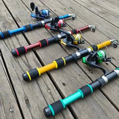 Telescopic Fishing Rod Combo - 6’-7’