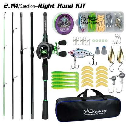 Ali Bait-Cast Combo Black/Green