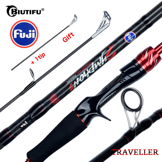 BIUTIFU Traveller Spinning/Casting Rod