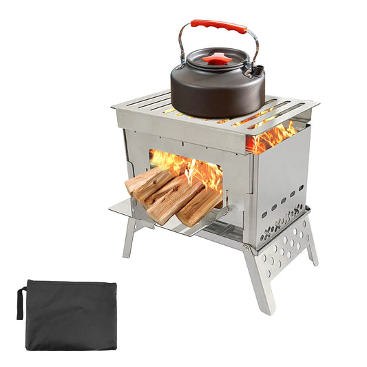 Docybuty Portable Camping Stove Wood