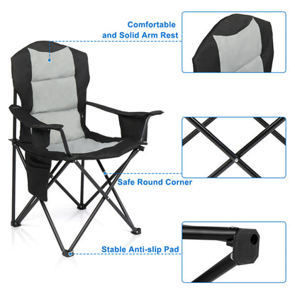 Camping/Fishing Folding Chair w/ Cooler Bag